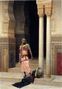 unknow artist Arab or Arabic people and life. Orientalism oil paintings 165 China oil painting art